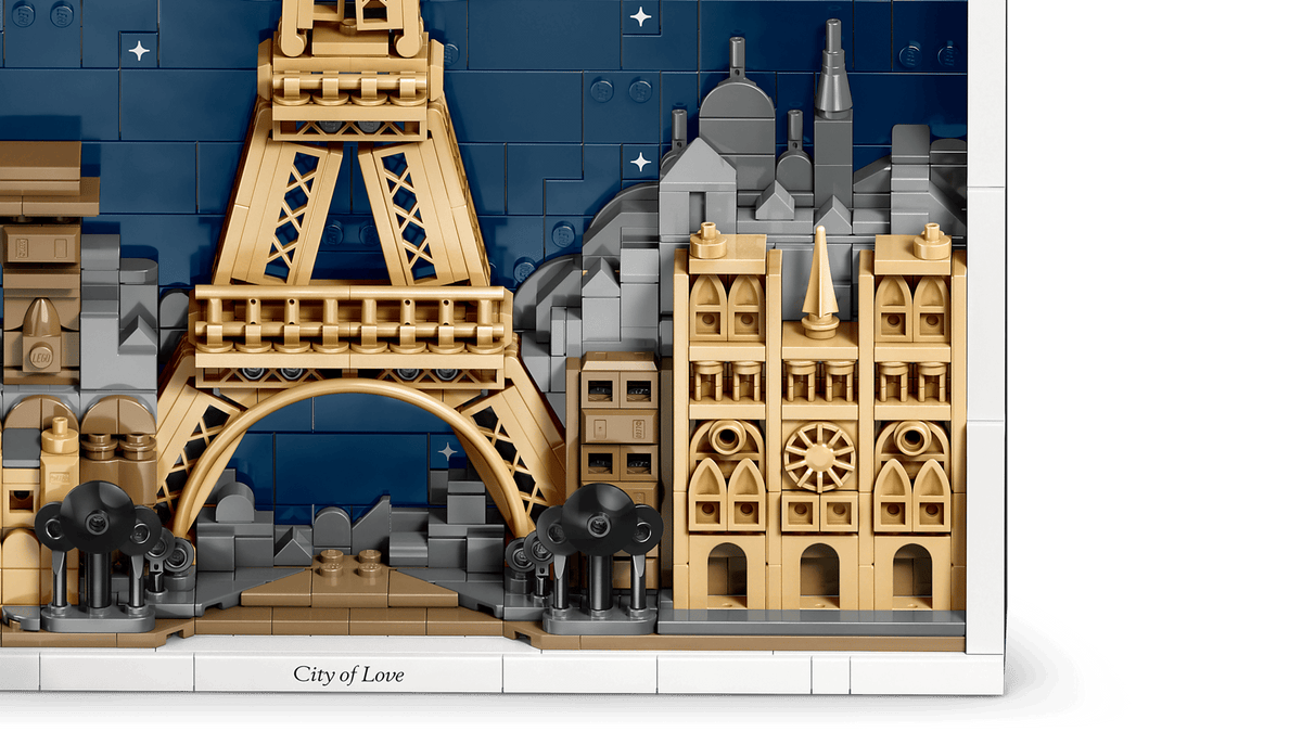 LEGO ARCHITECTURE - PARIS - CITY OF LOVE #21064 5702018063668