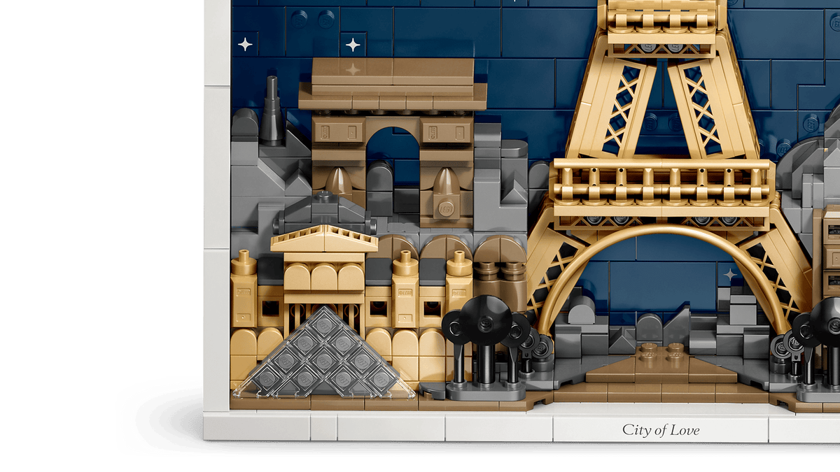 LEGO ARCHITECTURE - PARIS - CITY OF LOVE #21064 5702018063668