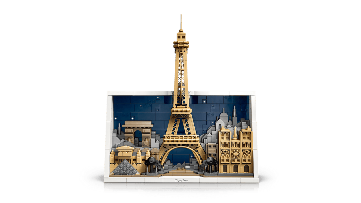 LEGO ARCHITECTURE - PARIS - CITY OF LOVE #21064 5702018063668