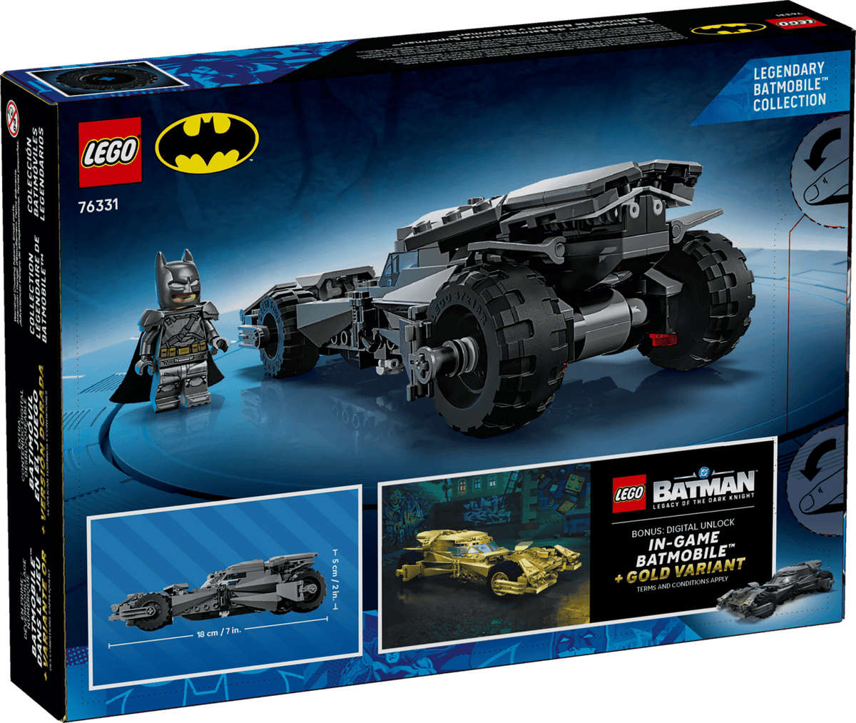 LEGO DC Batman v Superman™ Batmobile™ #76331 5702018063149