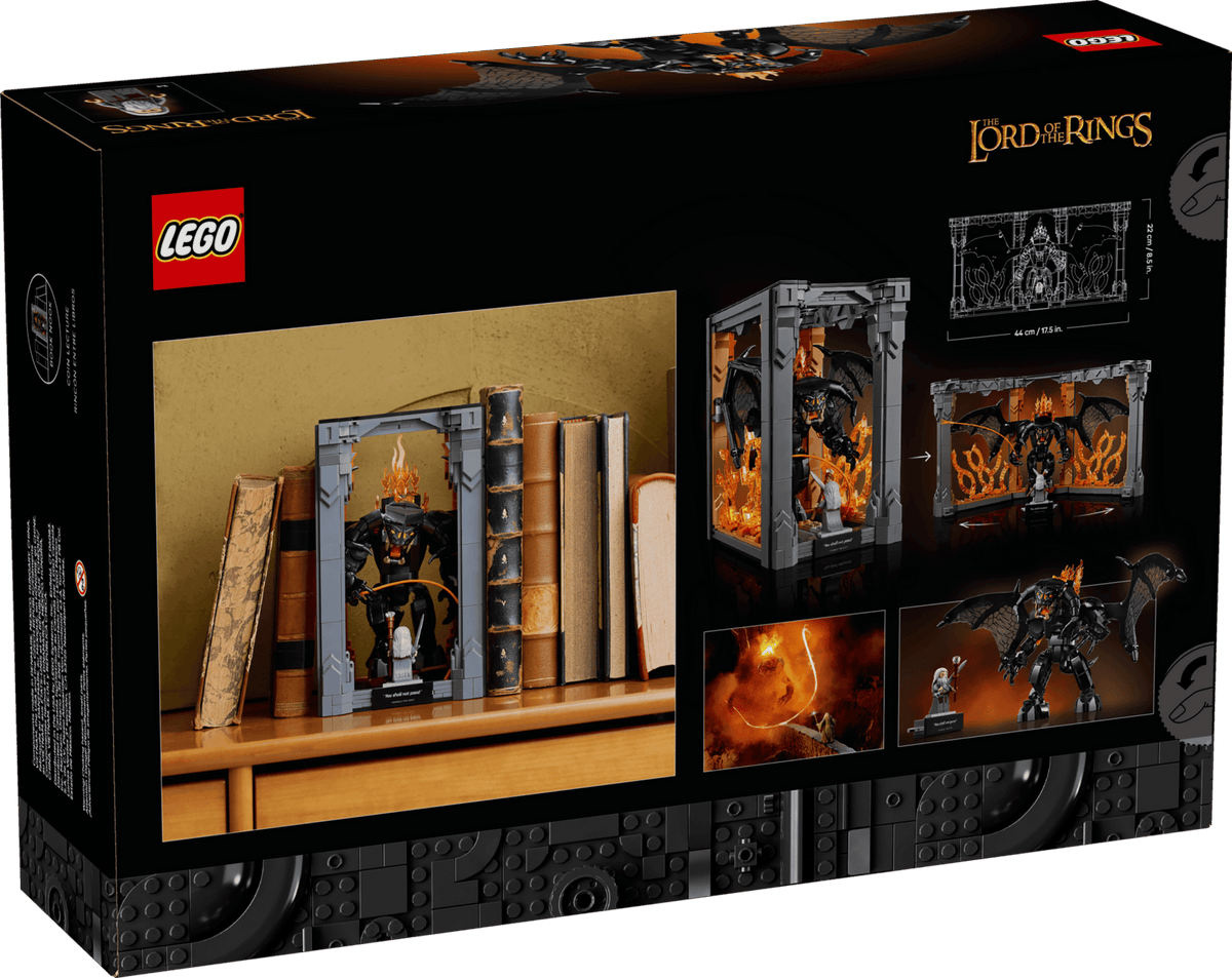 LEGO Icons The Lord of the Rings: Balrog™ Book Nook #10367 5702017815909