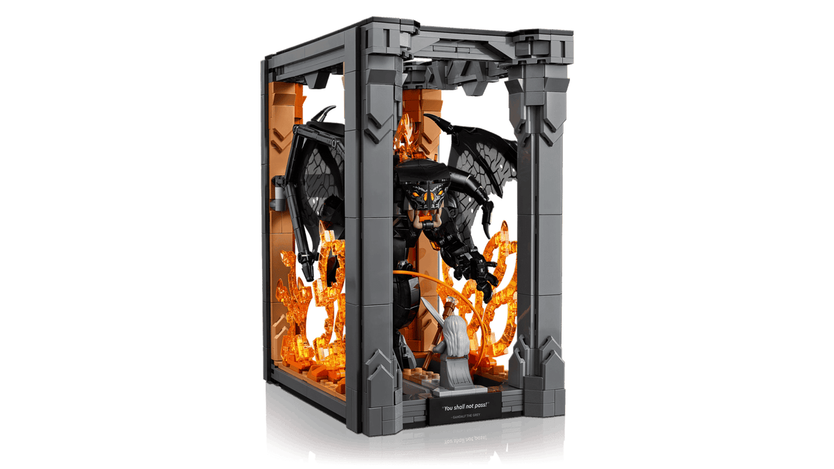 LEGO Icons The Lord of the Rings: Balrog™ Book Nook #10367 5702017815909