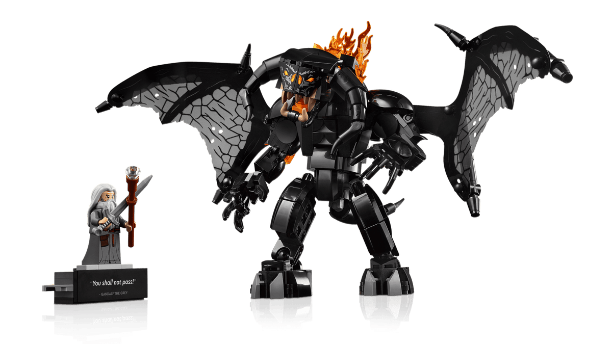 LEGO Icons The Lord of the Rings: Balrog™ Book Nook #10367 5702017815909