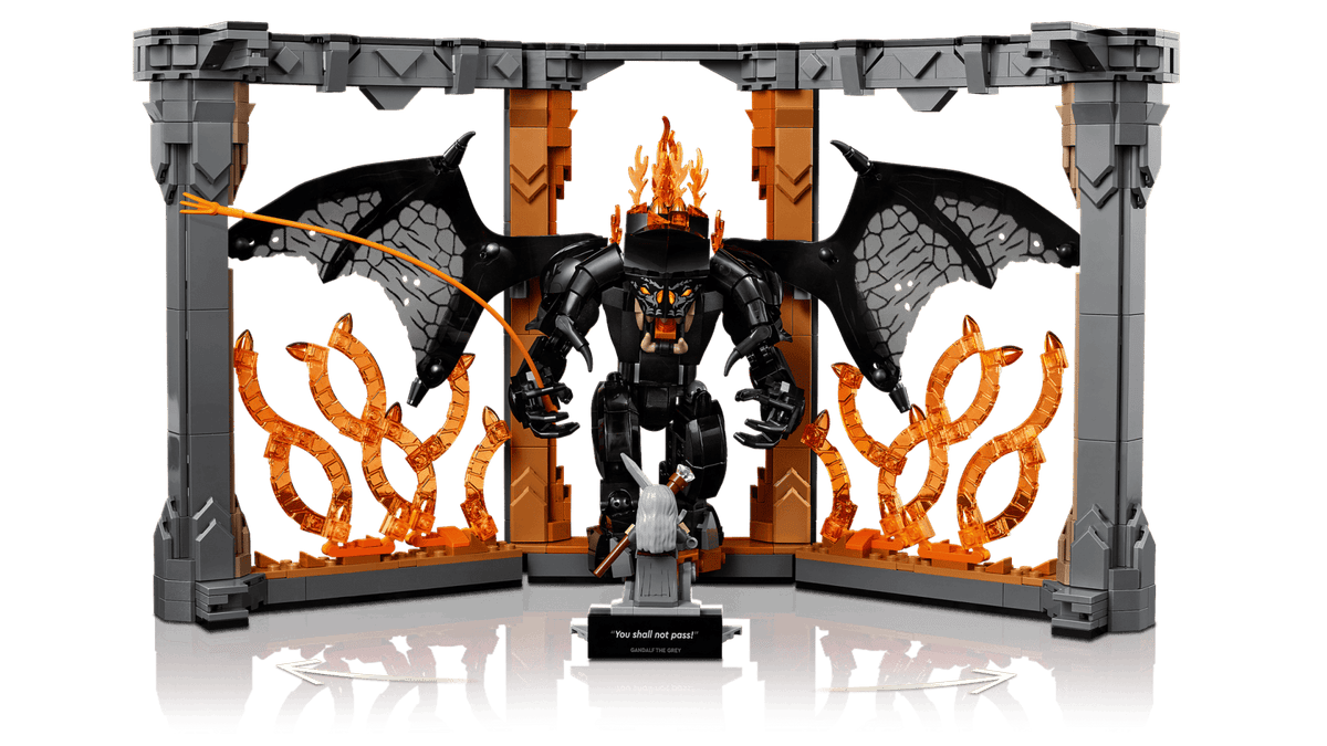 LEGO Icons The Lord of the Rings: Balrog™ Book Nook #10367 5702017815909