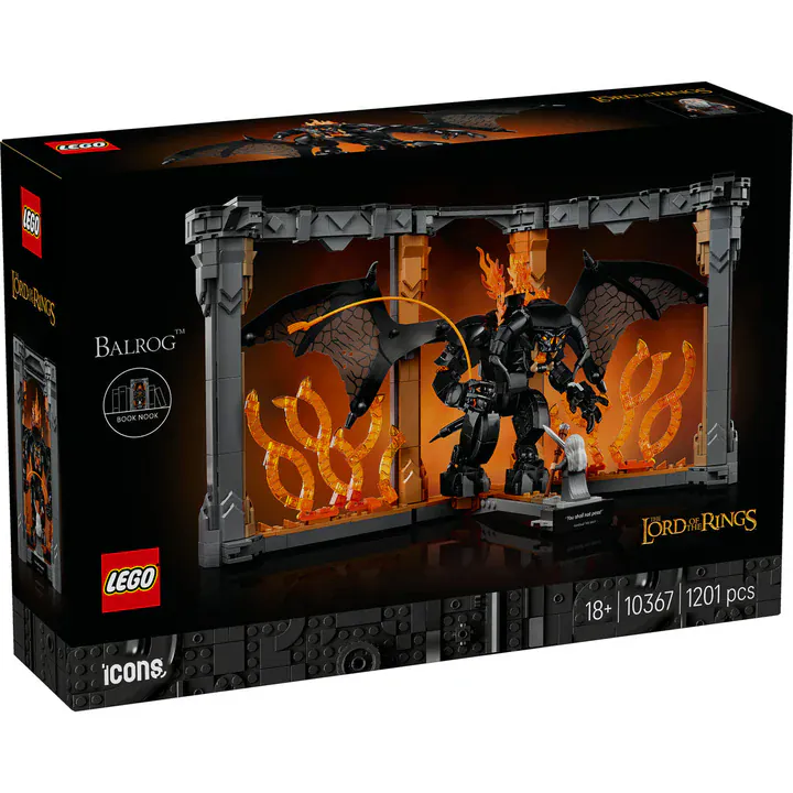 LEGO Icons The Lord of the Rings: Balrog™ Book Nook #10367 5702017815909