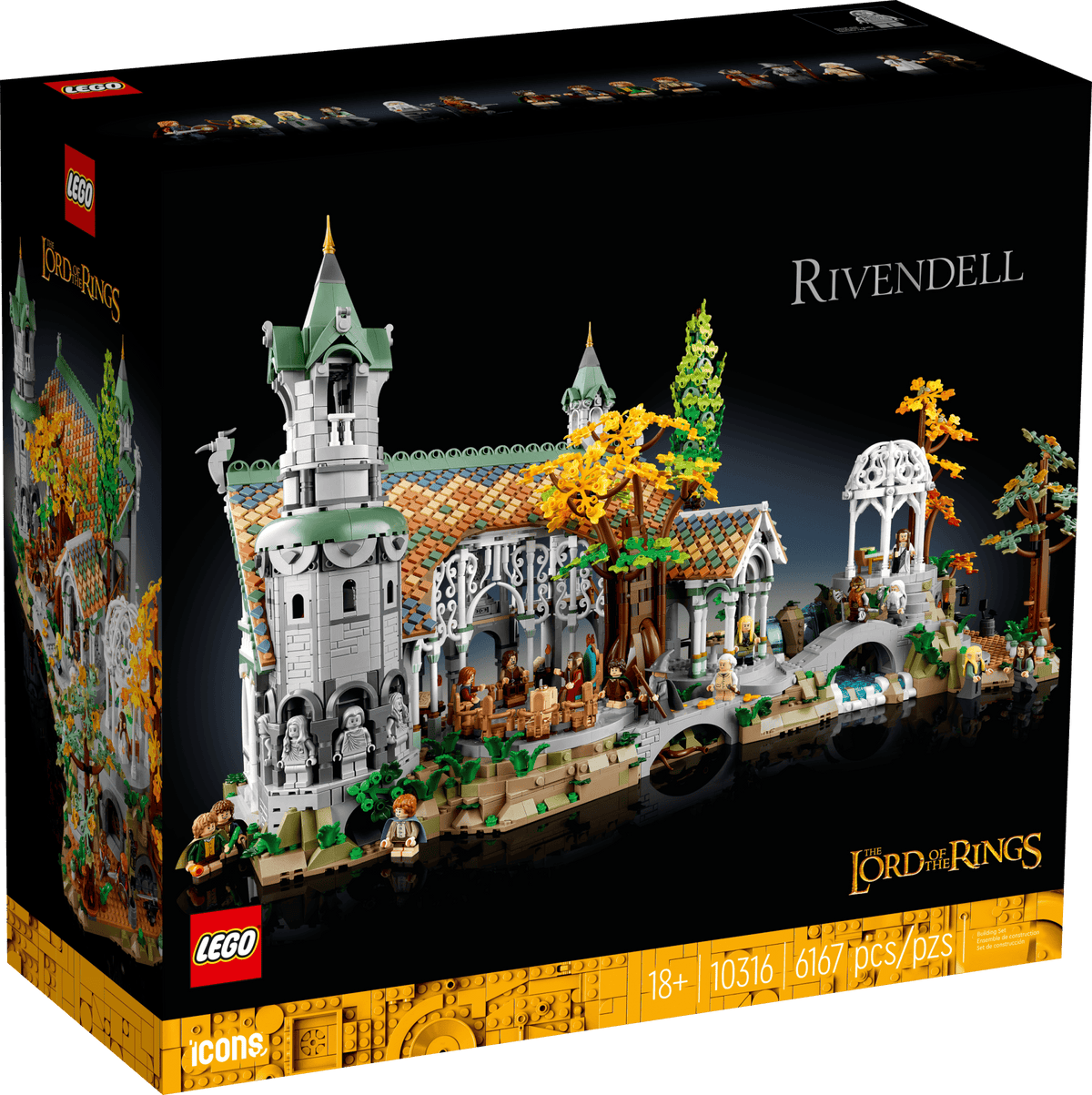LEGO Icons The Lord of the Rings: Rivendell™ #10316 5702017416892