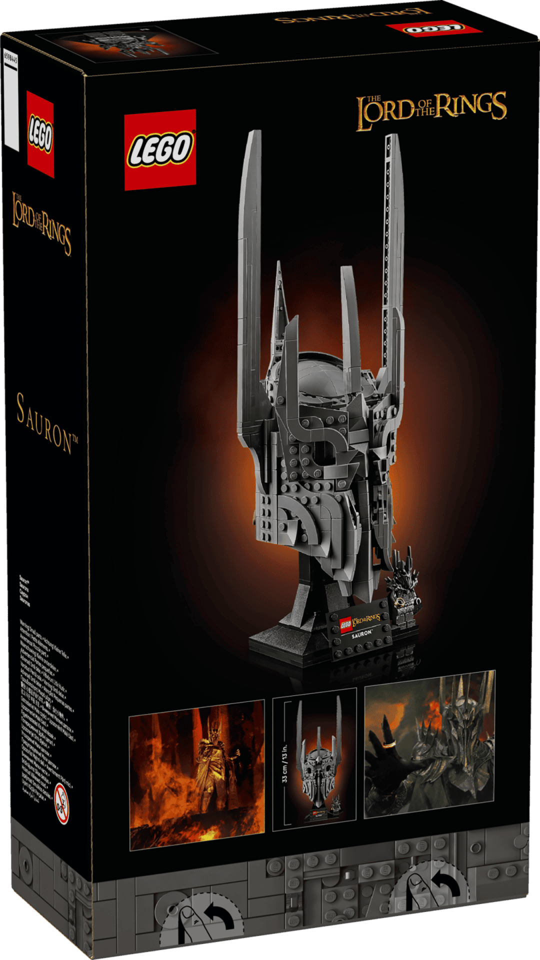 LEGO Icons The Lord of the Rings: Sauron’s Helmet #11373 5702018063576
