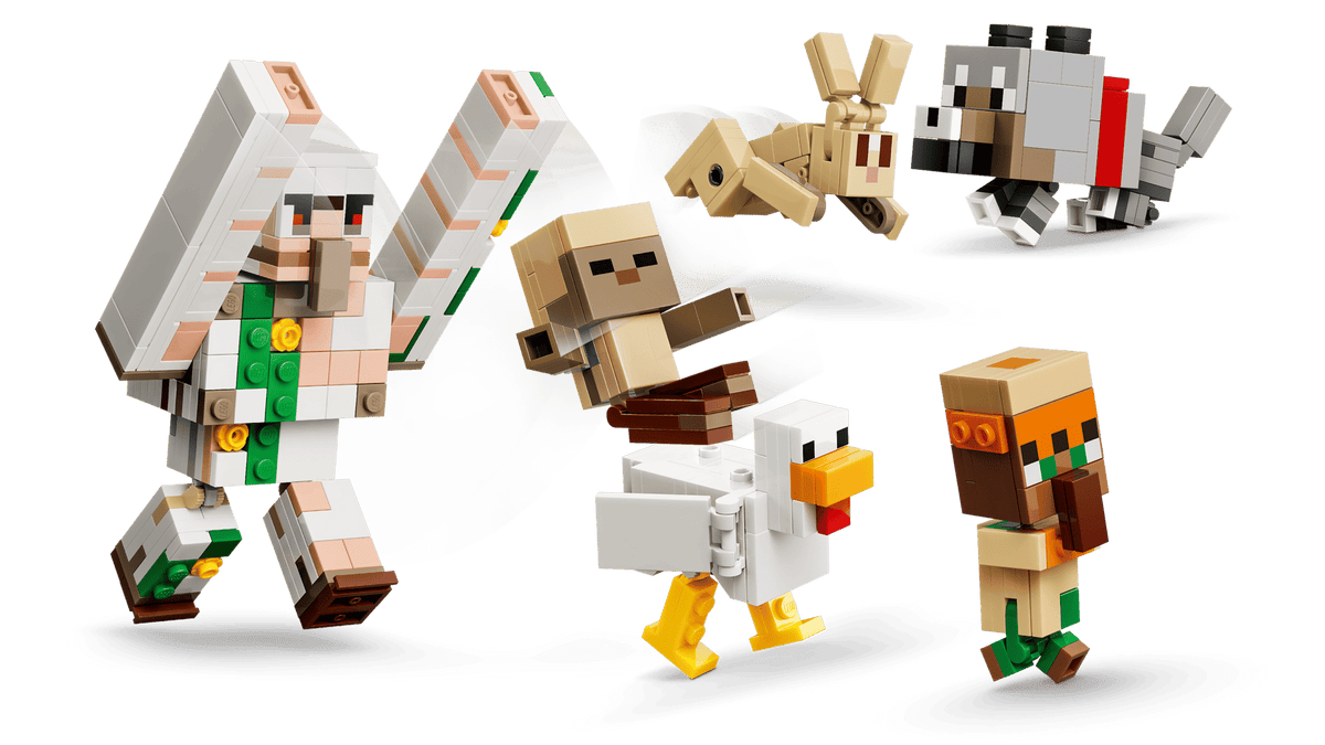 LEGO MINECRAFT - CHICKEN JOCKEY DESERT ATTACK #21592 5702018056011