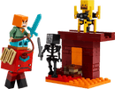 LEGO MINECRAFT - THE NETHER LAVA BATTLE