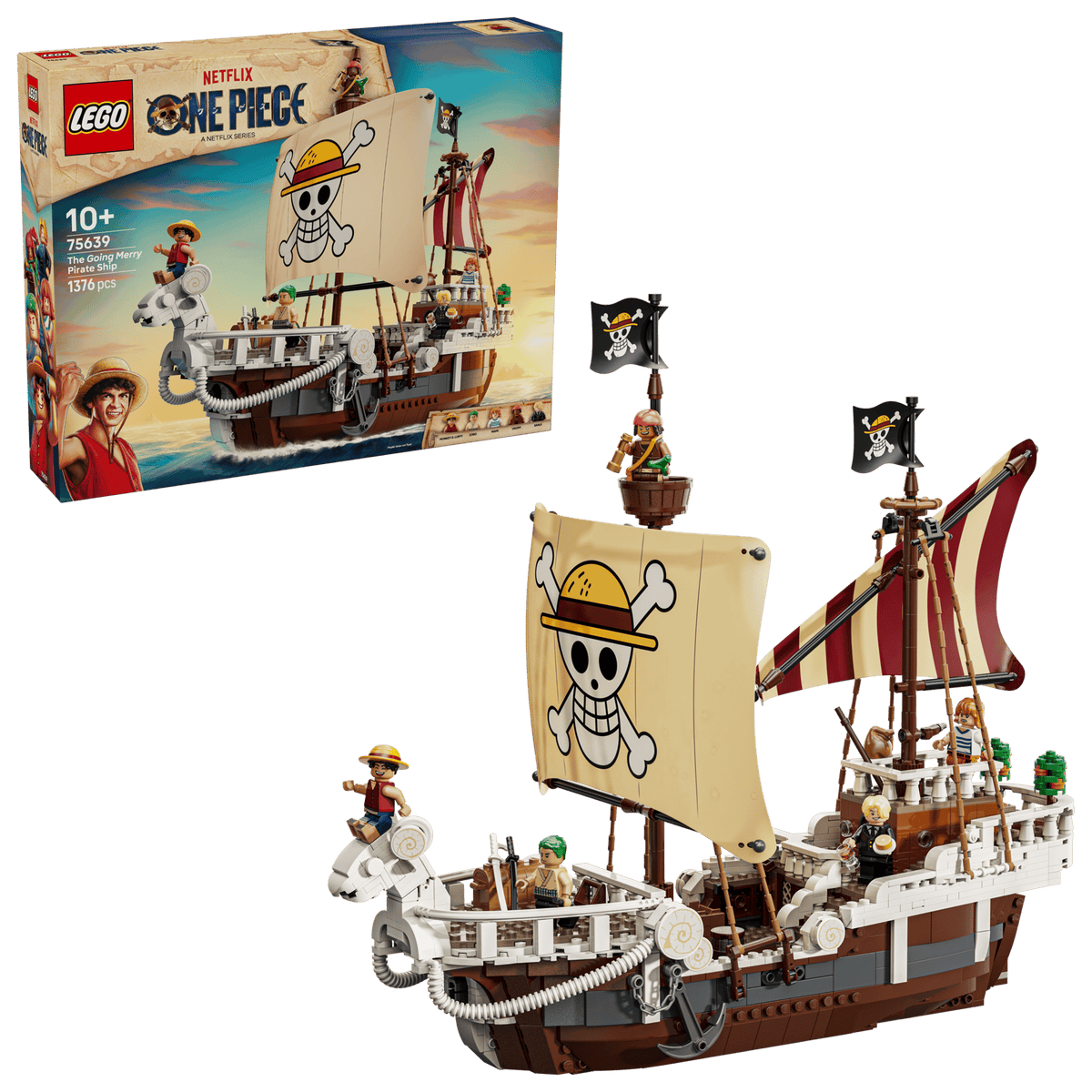 LEGO One Piece The Going Merry Pirate Ship #75639 5702017818023