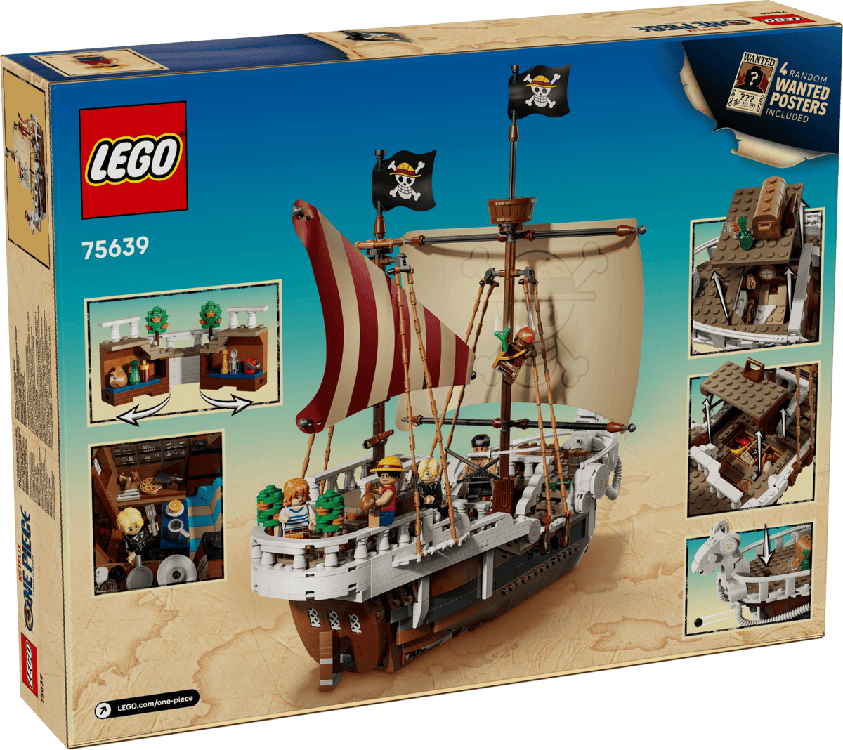 LEGO One Piece The Going Merry Pirate Ship #75639 5702017818023