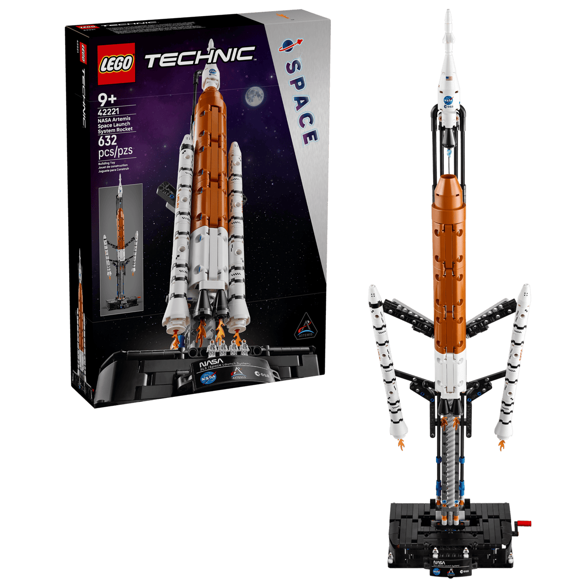 LEGO TECHNIC - NASA ARTEMIS SPACE LAUNCH SYSTEM ROCKET #42221 5702018067499