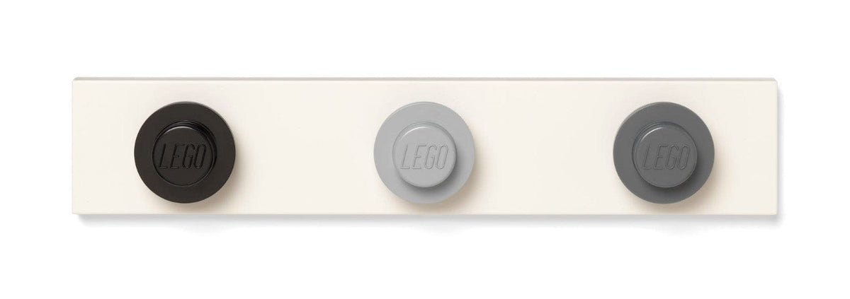 LEGO WALL HANGER RACK BLACK - LIGHT GRAY - GRAY 5711938033569