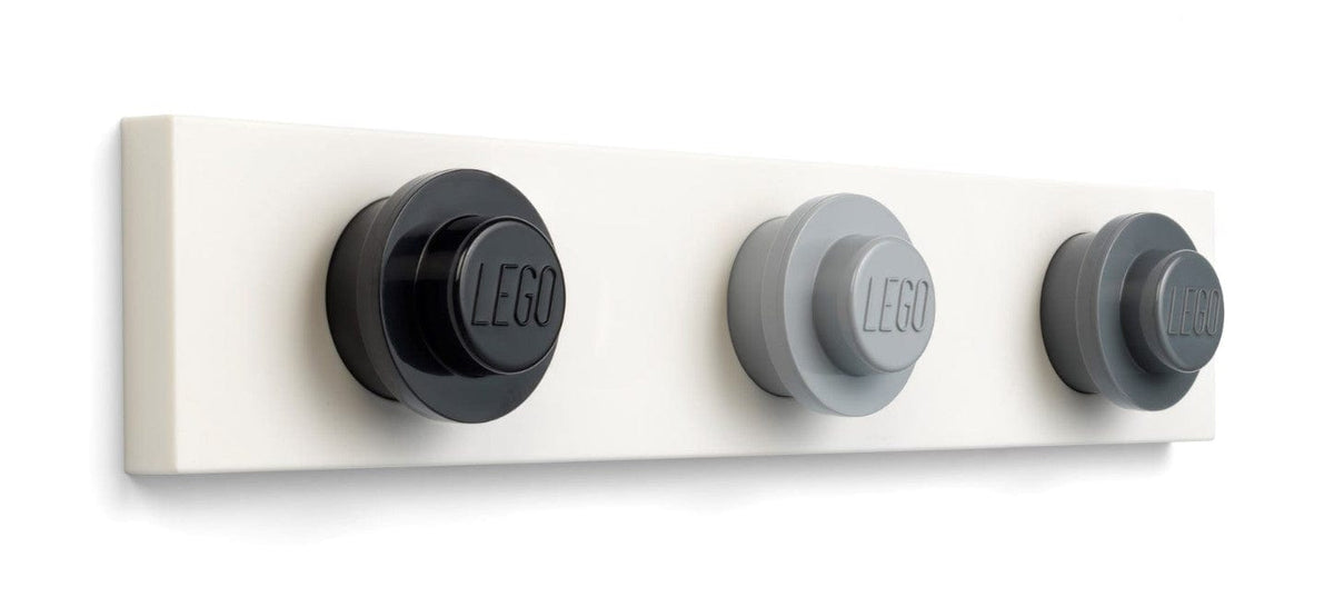 LEGO WALL HANGER RACK BLACK - LIGHT GRAY - GRAY 5711938033569