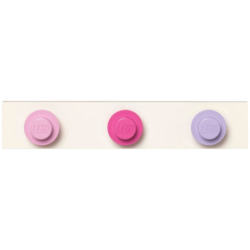 LEGO WALL HANGER RACK PINK - DARKPINK - LILAC 5711938033385