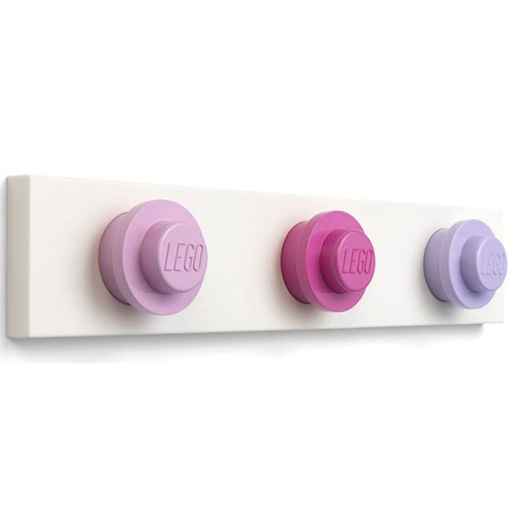 LEGO WALL HANGER RACK PINK - DARKPINK - LILAC 5711938033385