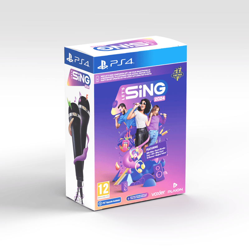 Let's Sing 2024 - Double Mic Bundle (Playstation 4) 4020628611507