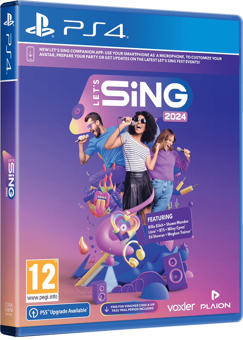 Let's Sing 2024 (Playstation 4) 4020628611583