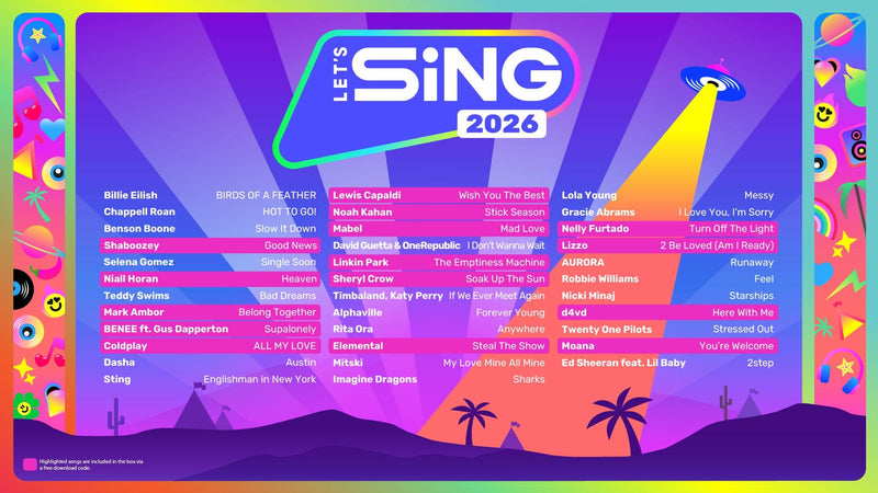 Let's Sing 2026 + 2 Mic Pack (Nintendo Switch) 4020628555252