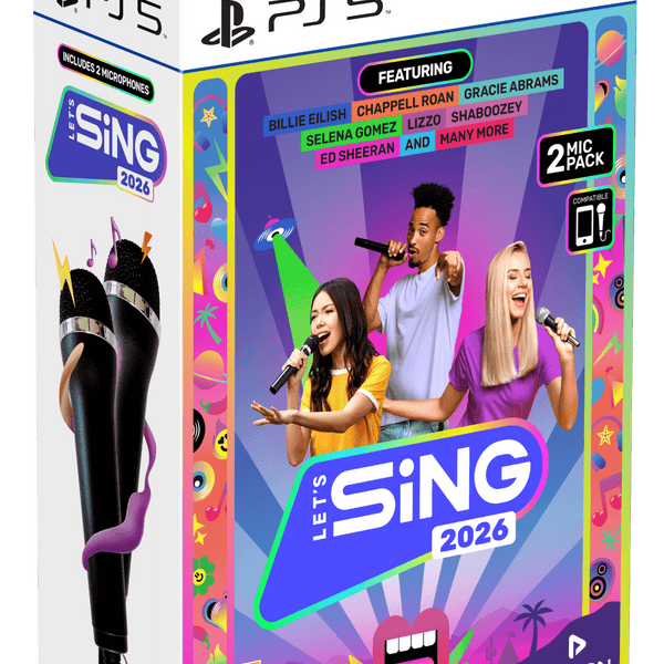 Let's Sing 2026 + 2 Mic Pack (Playstation 5) – igabiba