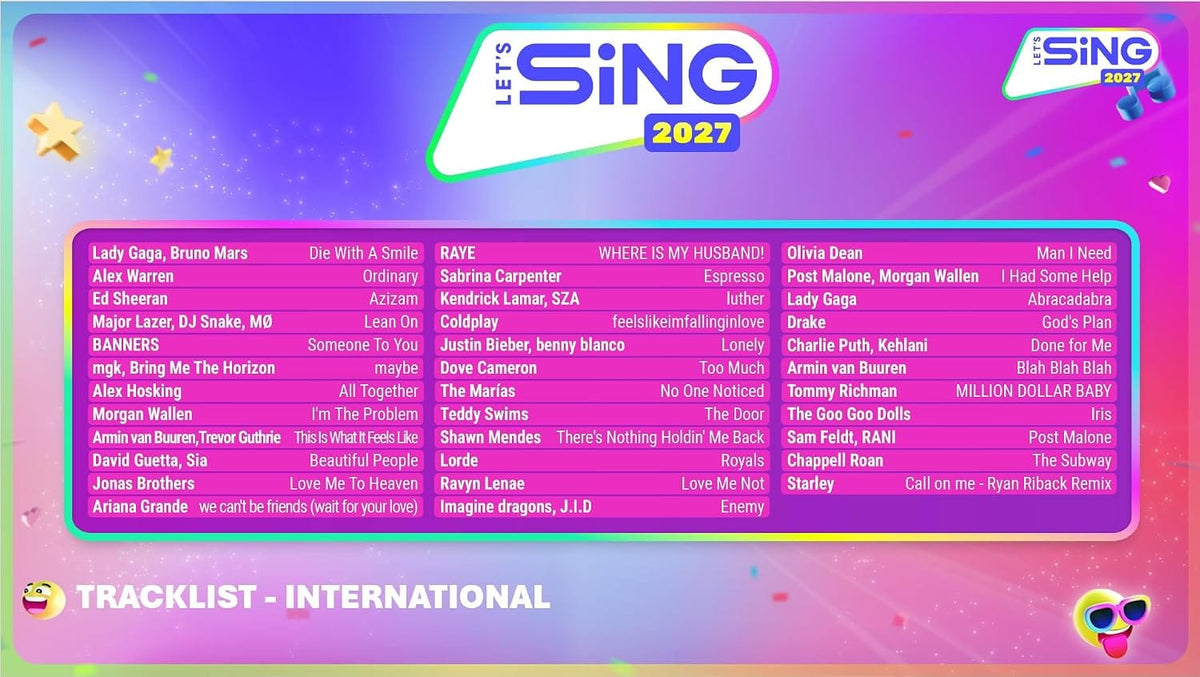 Let's Sing 2027 - 2 Mic Bundle (Nintendo Switch) 9120131604562
