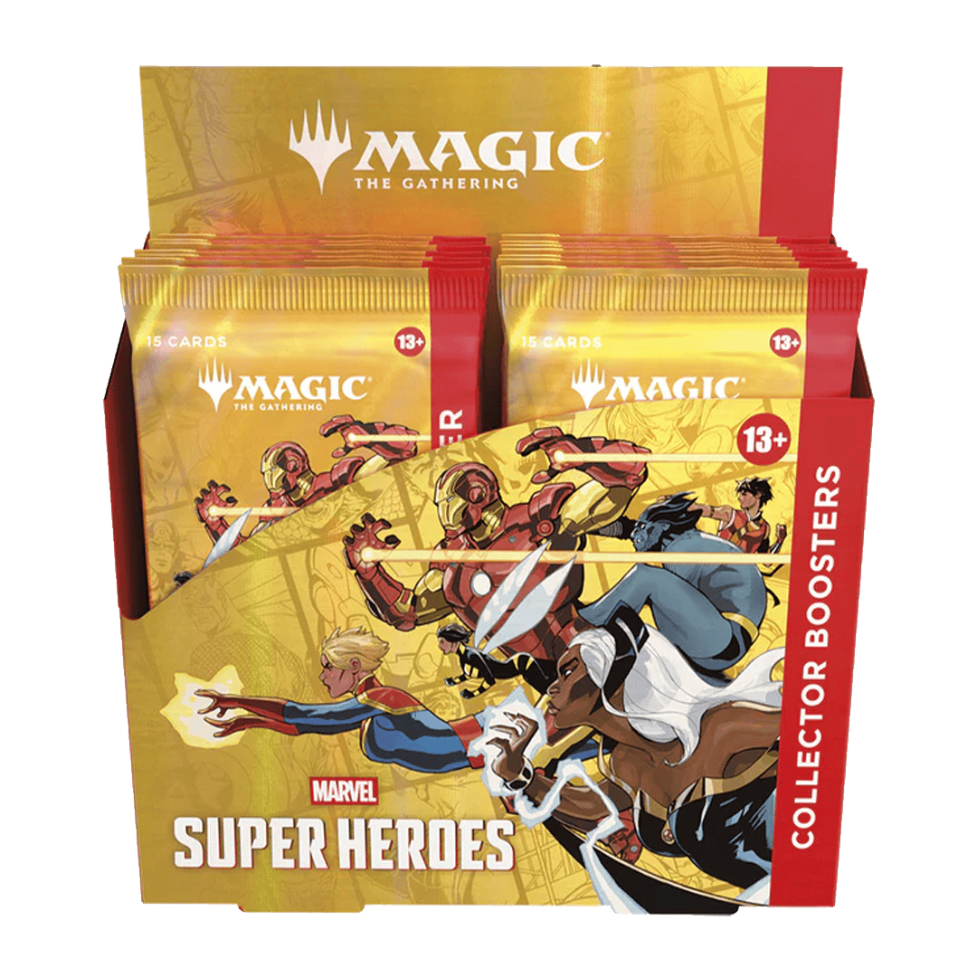 Magic: The Gathering: Marvel Super Heroes – Collector Booster Display 195166314075
