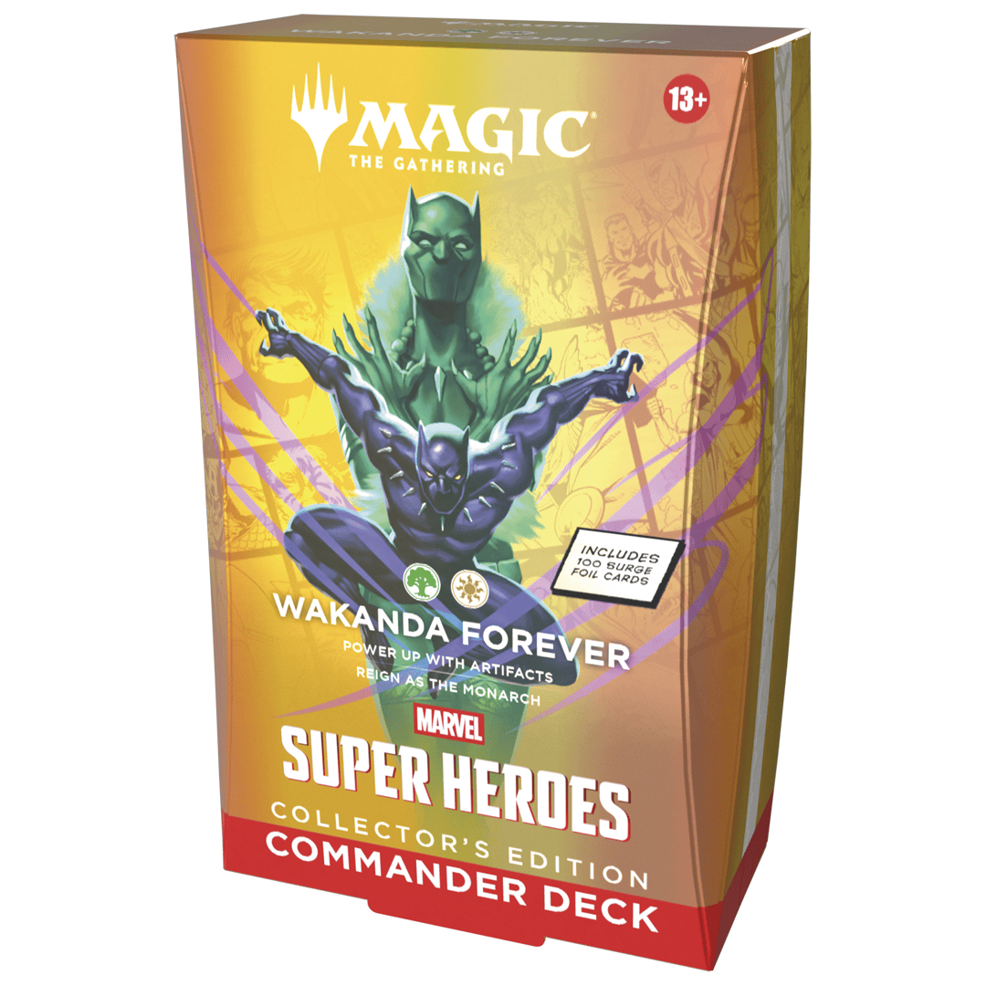 Magic: The Gathering: Marvel Super Heroes – Collector Deck Display (4 Decks) 195166313092