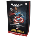 Magic: The Gathering: Marvel Super Heroes – Commander Deck Display (4 Decks) 195166313016