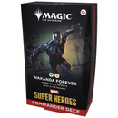 Magic: The Gathering: Marvel Super Heroes – Commander Deck Display (4 Decks) 195166313016