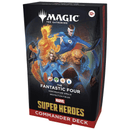 Magic: The Gathering: Marvel Super Heroes – Commander Deck Display (4 Decks) 195166313016