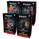 Magic: The Gathering: Marvel Super Heroes – Commander Deck Display (4 Decks) 195166313016
