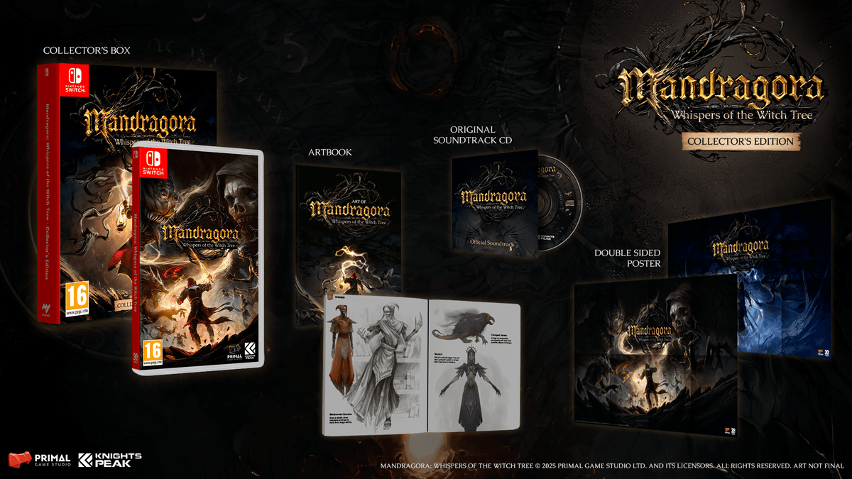Mandragora: Whispers Of The Witch Tree - Collector´s Edition (Nintendo Switch) 5056635615237