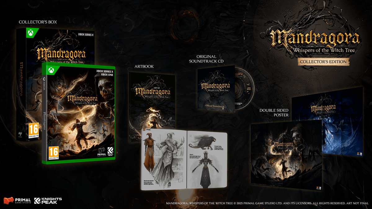 Mandragora: Whispers Of The Witch Tree - Collector´s Edition (Xbox Series X) 5056635615312