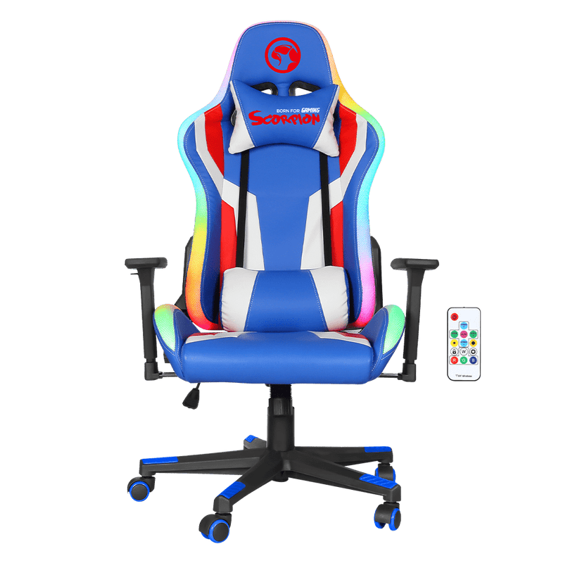 MARVO CH 128BL GAMING CHAIR RGB igabiba