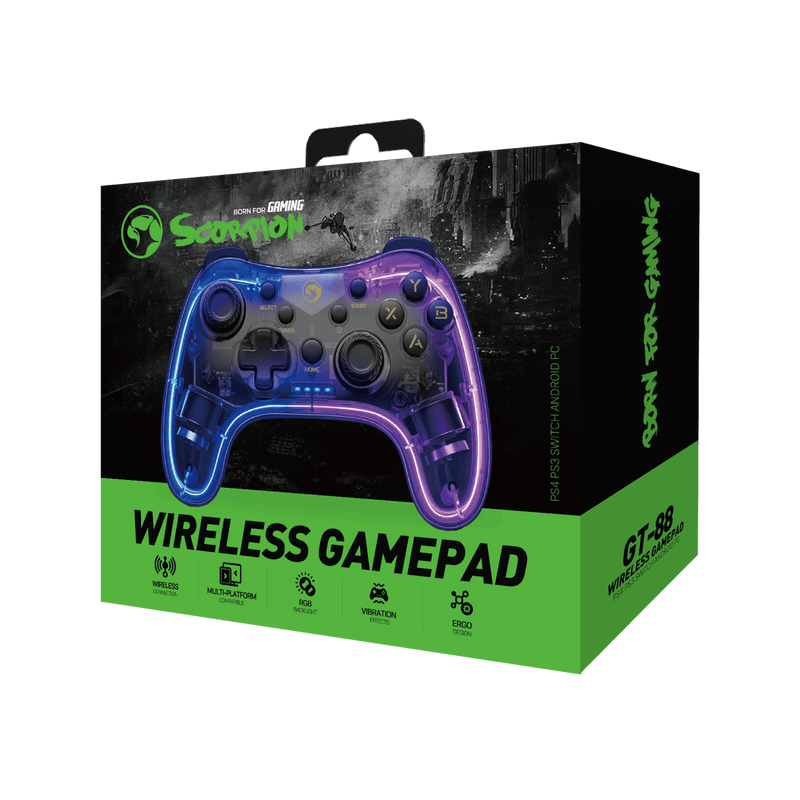 MARVO GT-88  GHOST 40 WIRELESS GAME PAD 6932391923788