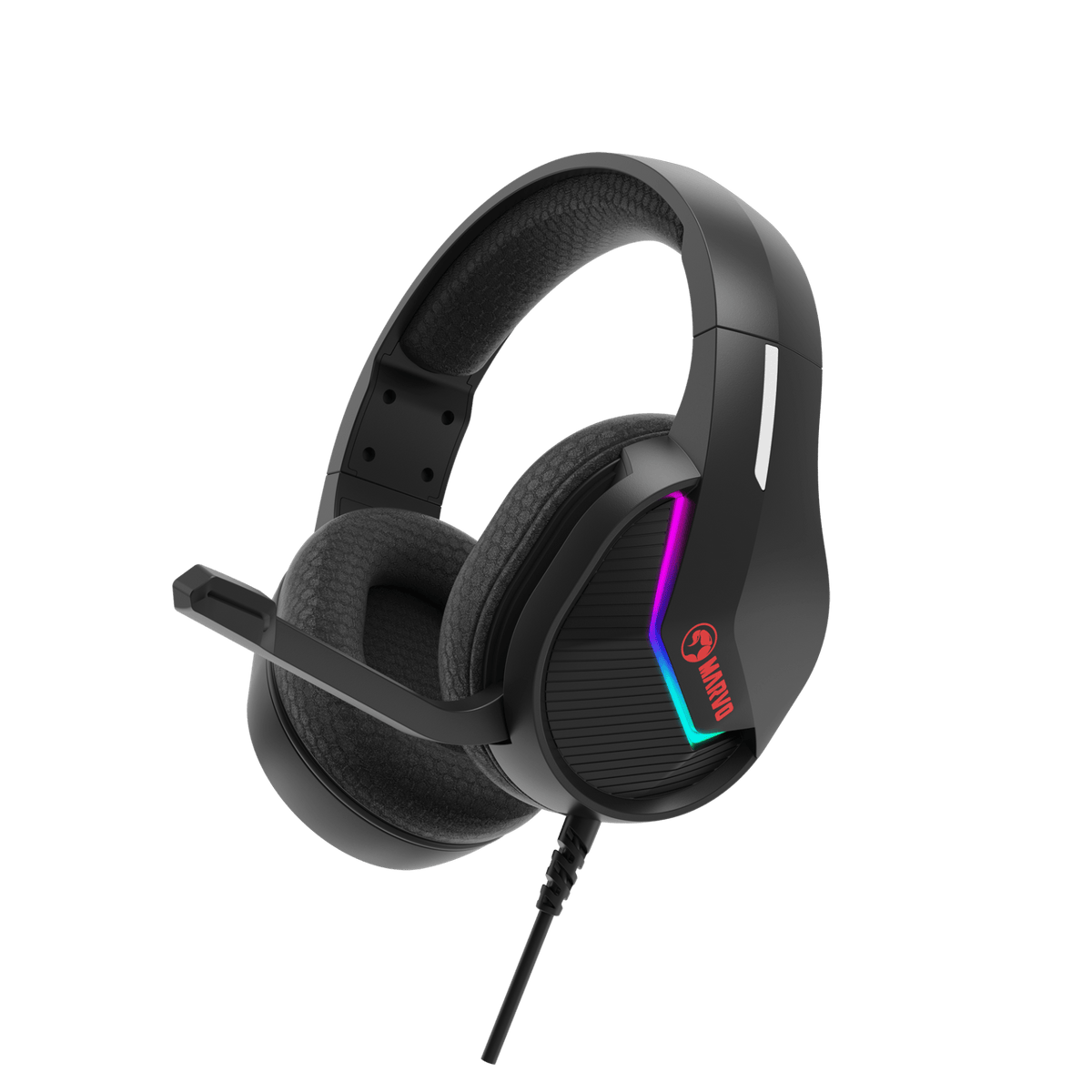 MARVO H8618 BK WIRED HEADSET RGB 6932391930021