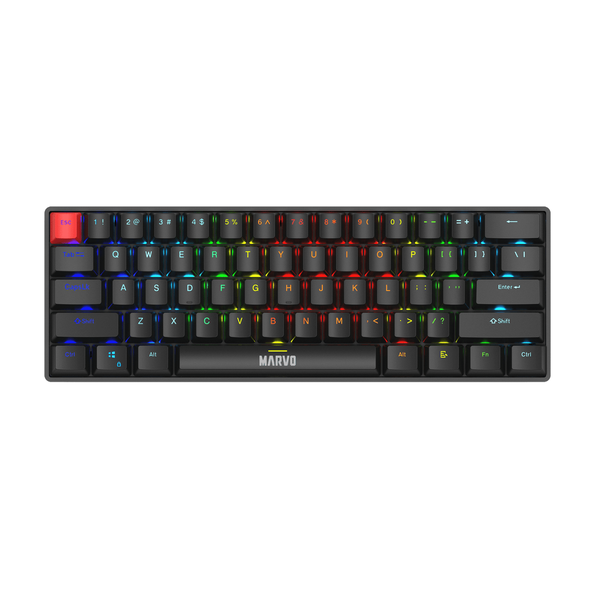 MARVO KG933G EN  SABER 61 EN WIRED KEYBOARD 6932391937044