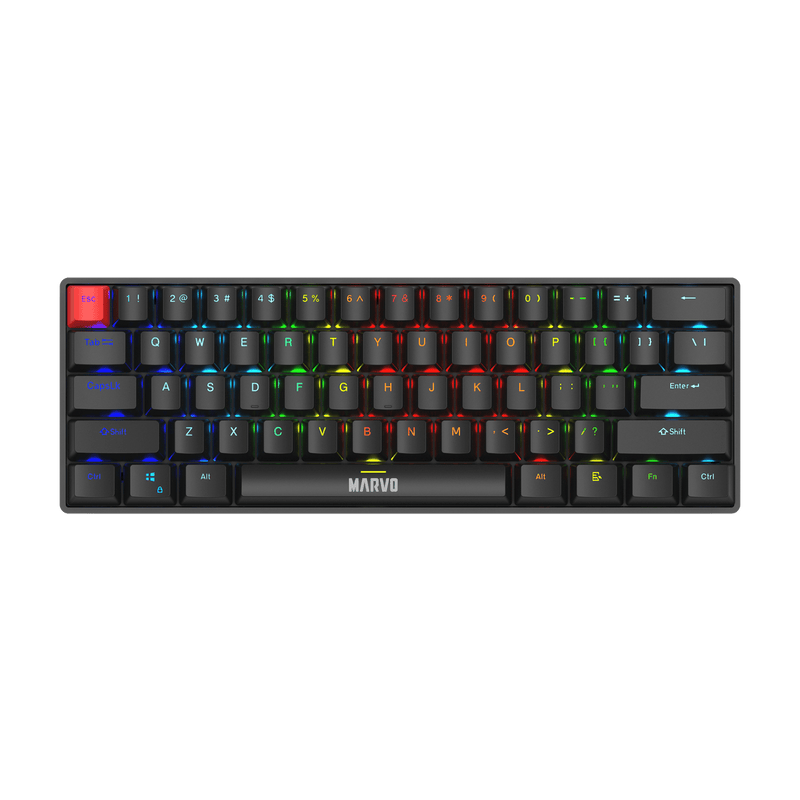 MARVO KG933G EN  SABER 61 EN WIRED KEYBOARD 6932391937044