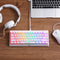 MARVO KG962G WH EN-R HECATE 61R WHITE WIRED KEYBOARD 6932391930243