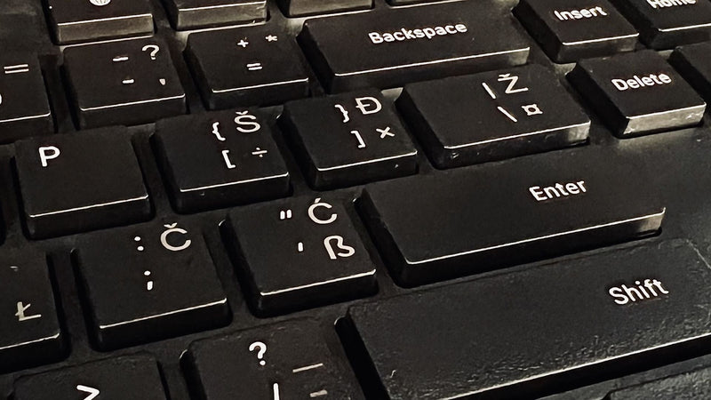 MARVO OFFICE KC411W HR BK WIRELESS COMBO SLO/CRO LAYOUT 6932391937136