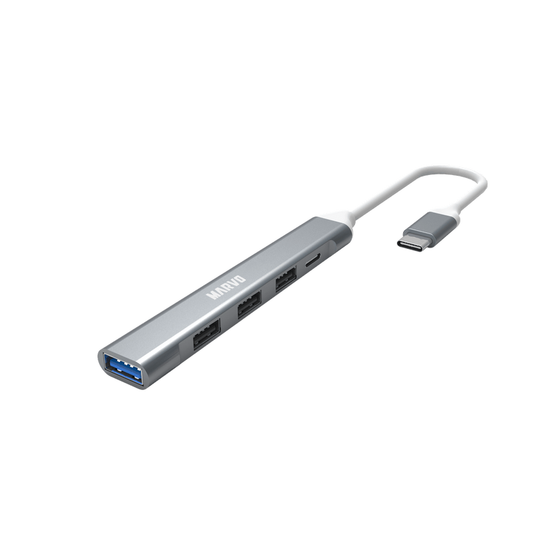 MARVO UH008 USB HUB (USB C to A 3x USB 2.0 1xUSB 3.0) 6932391932896