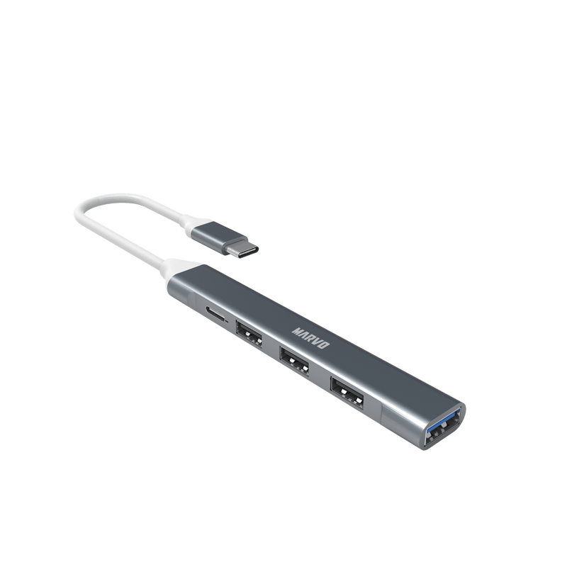 MARVO UH008 USB HUB (USB C to A 3x USB 2.0 1xUSB 3.0) 6932391932896