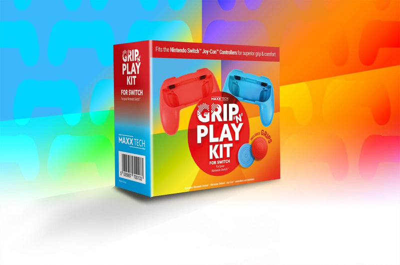 MAXX TECH GRIP N PLAY CONTROLLER KIT FOR SWITCH 5055957700133