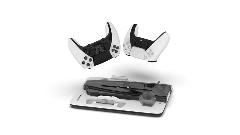 MAXX TECH PS5 STANDARD & SLIM DLX LED MULTI-FUNCTION CHARGING STAND 5055957705527