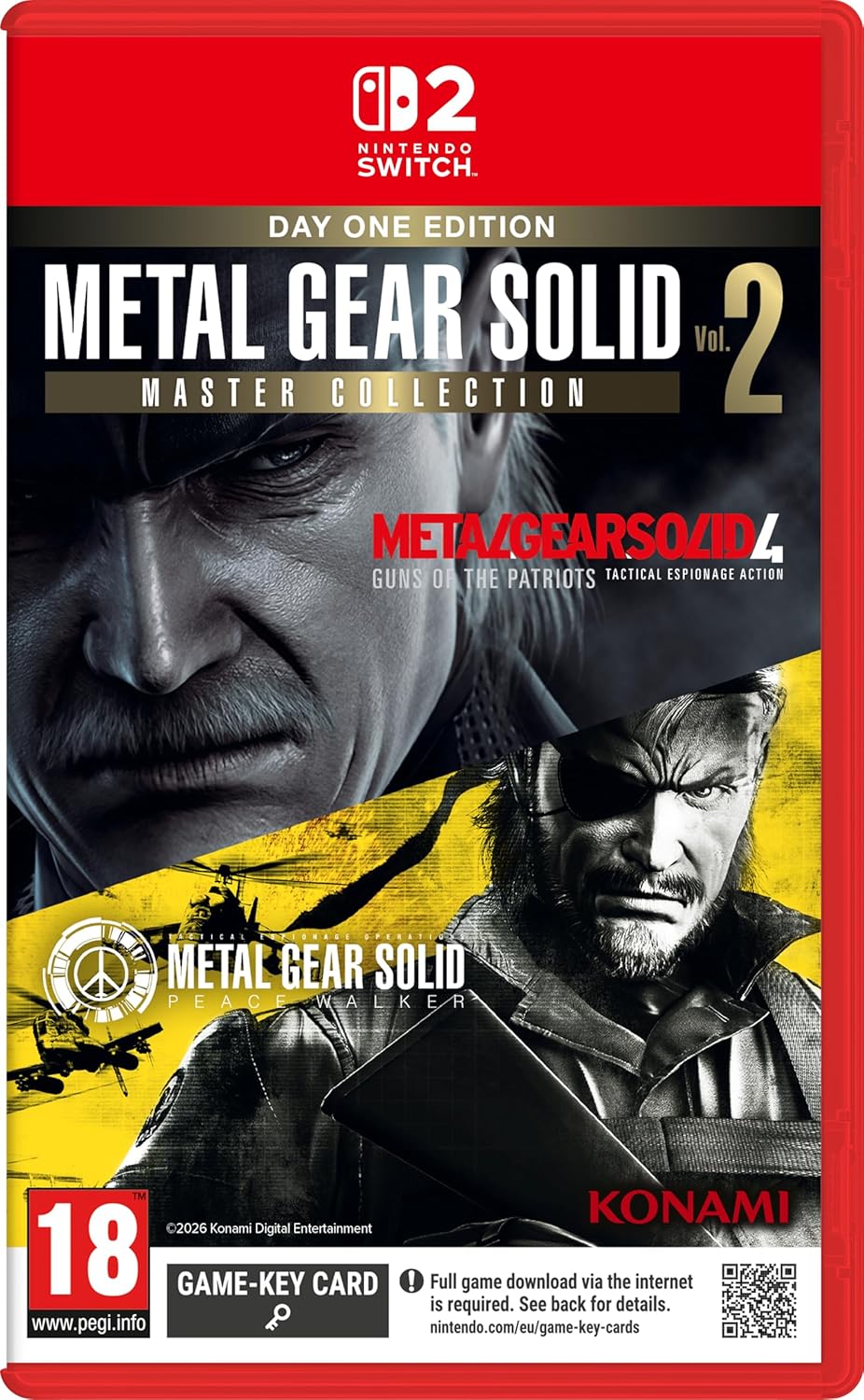 Metal Gear Solid: Master Collection Volume 2 - Day One Edition (Nintendo Switch 2) 4012927077658