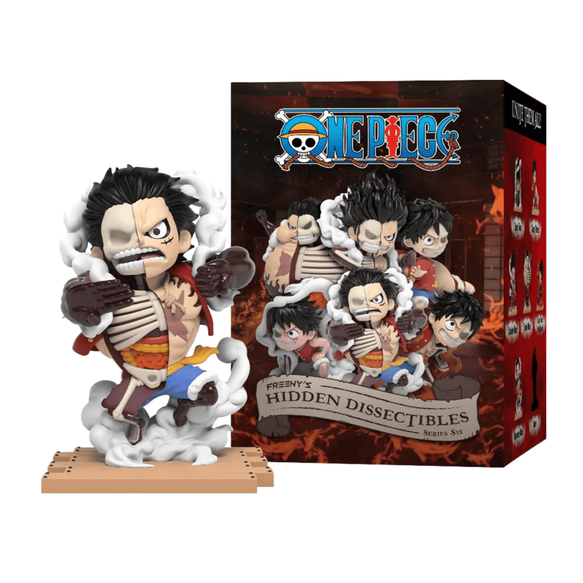 MIGHTY JAXX - FREENY’S HIDDEN DISSECTIBLES: ONE PIECE (LUFFY’S GEARS EDITION) 631978818245