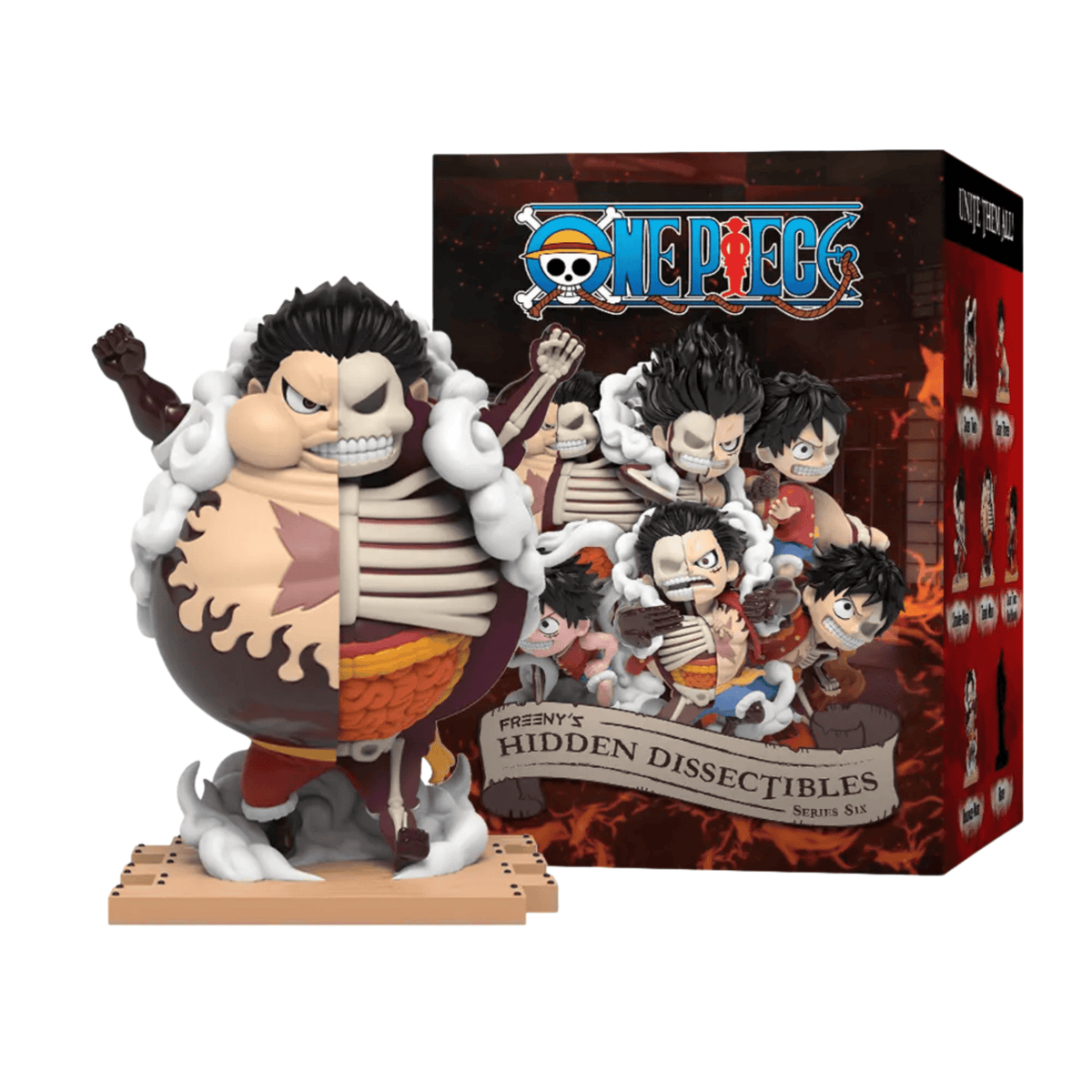MIGHTY JAXX - FREENY’S HIDDEN DISSECTIBLES: ONE PIECE (LUFFY’S GEARS EDITION) 631978818245