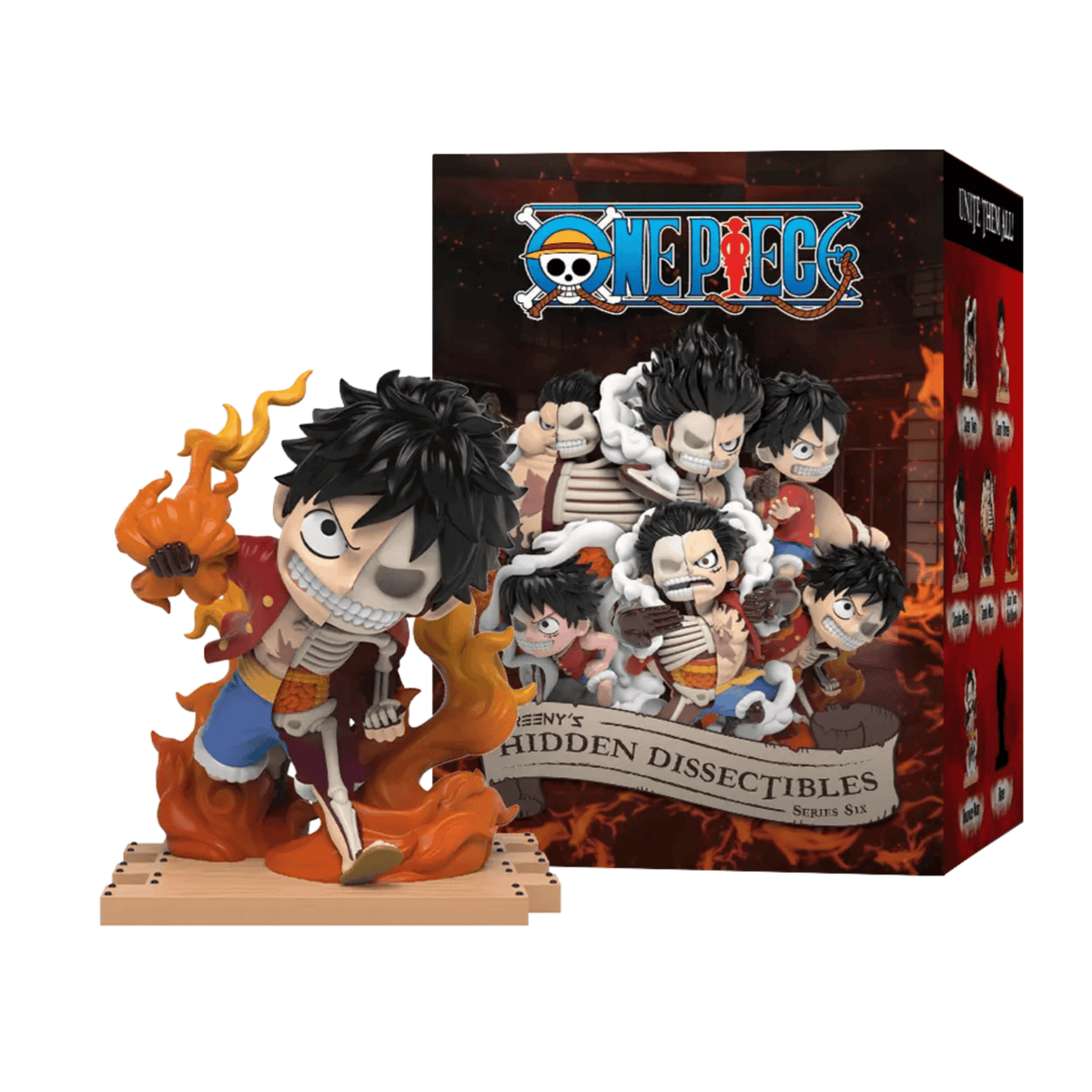 MIGHTY JAXX - FREENY’S HIDDEN DISSECTIBLES: ONE PIECE (LUFFY’S GEARS EDITION) 631978818245