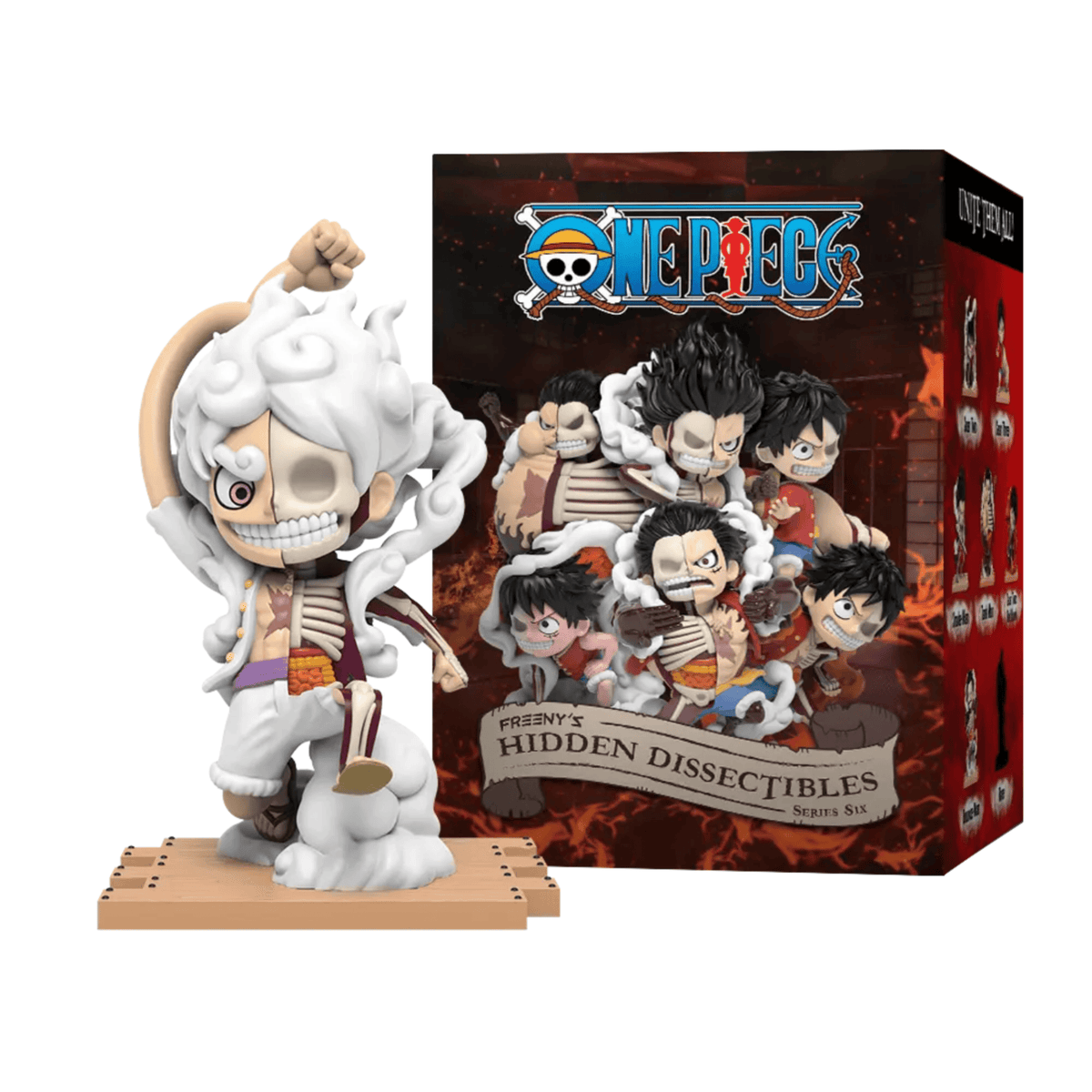 MIGHTY JAXX - FREENY’S HIDDEN DISSECTIBLES: ONE PIECE (LUFFY’S GEARS EDITION) 631978818245