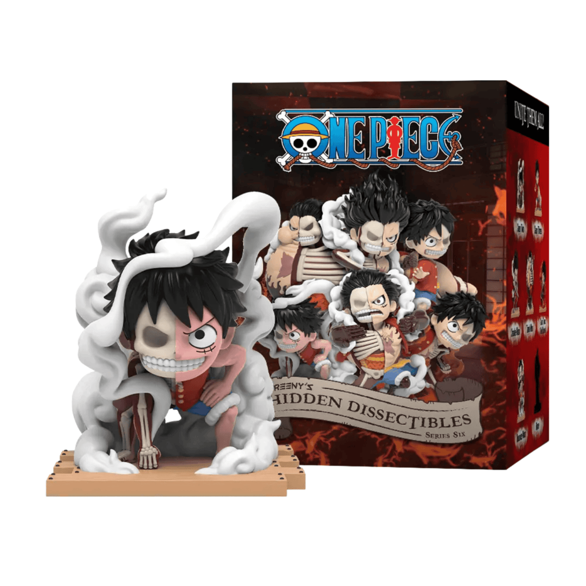 MIGHTY JAXX - FREENY’S HIDDEN DISSECTIBLES: ONE PIECE (LUFFY’S GEARS EDITION) 631978818245